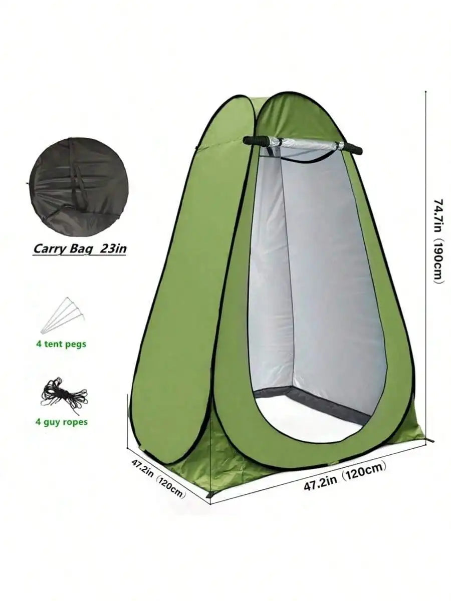 Multi-Use Pop Up Privacy Tent Portable Outdoor Changing Room For Camping Festival Hiking Shower Shelter