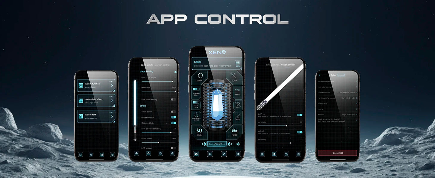 Luke Saber Inspired Lightsaber XRGB3.0/Xenopixel 3.0 Smooth Swing App Control Colour Change