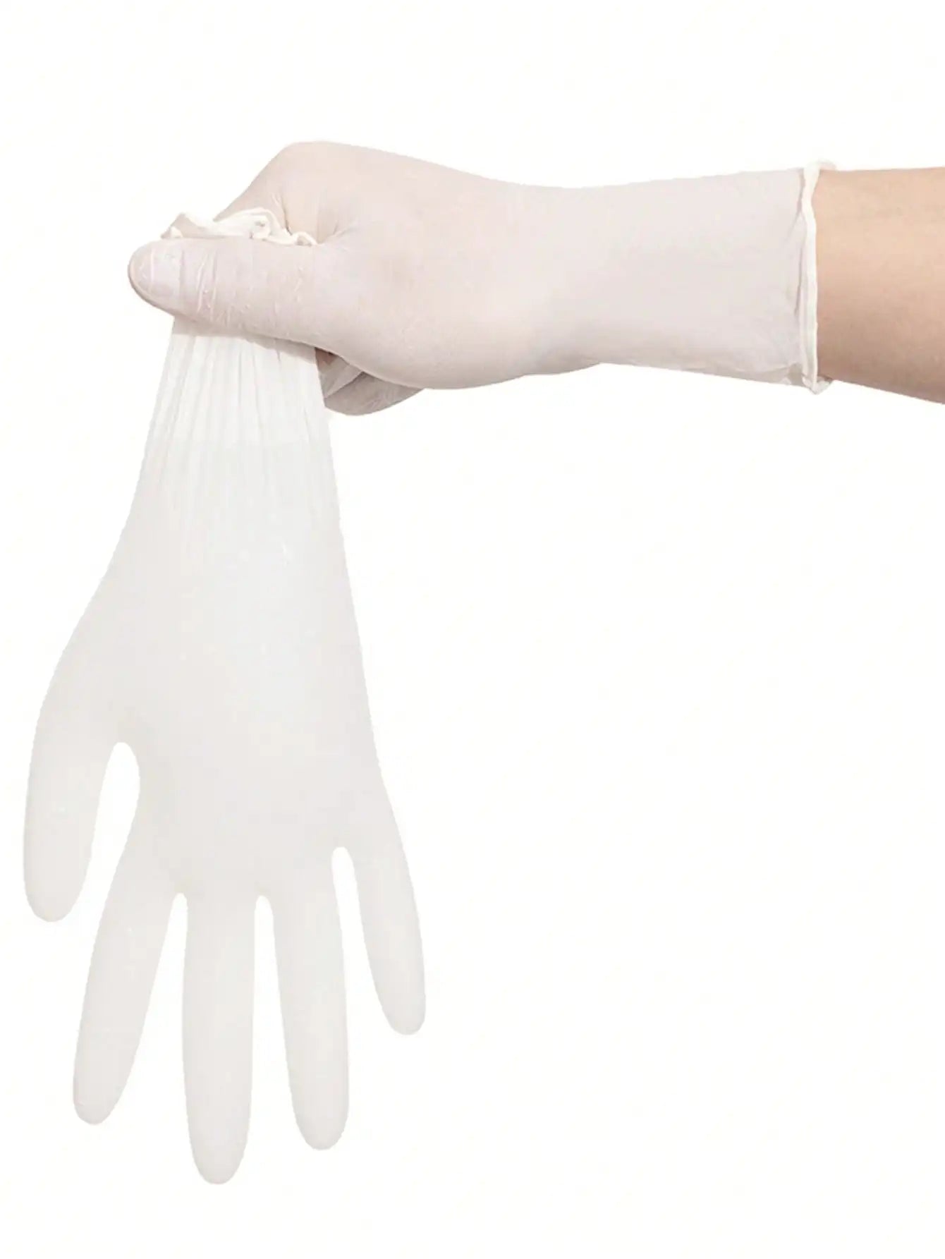100pcs/Pack Disposable Nitrile Gloves, Available In Pink, White, Black, Blue, Latex-Free, Waterproof Cleaning Gloves, Suitable For Household, Kitchen, BBQ Cleaning, Hair Dyeing, Manufacturing And Other Home Tools, Kitchen, Ba