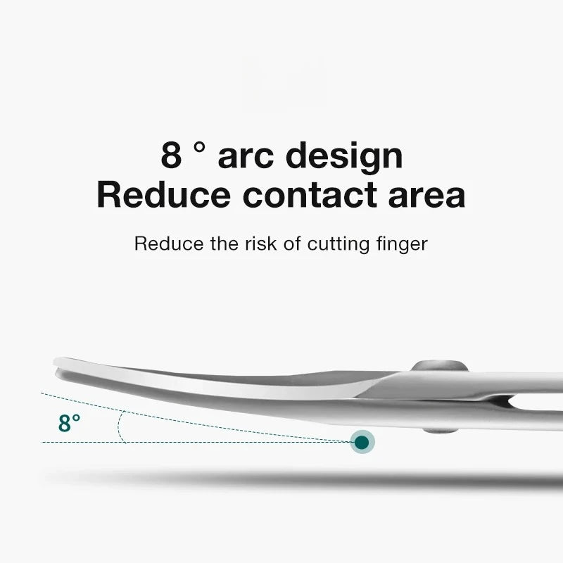 Baby Safety Nail Scissors  Nail Care Clippers Cutter Newborn Baby Convenient Daily Nail File Shell Shear Manicure Tool