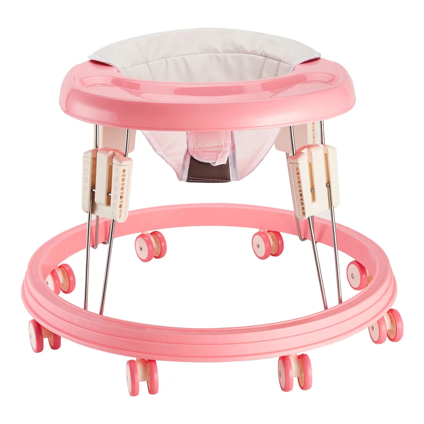 Baby Walker, Foldable Multi-Function Anti-Rollover Walker