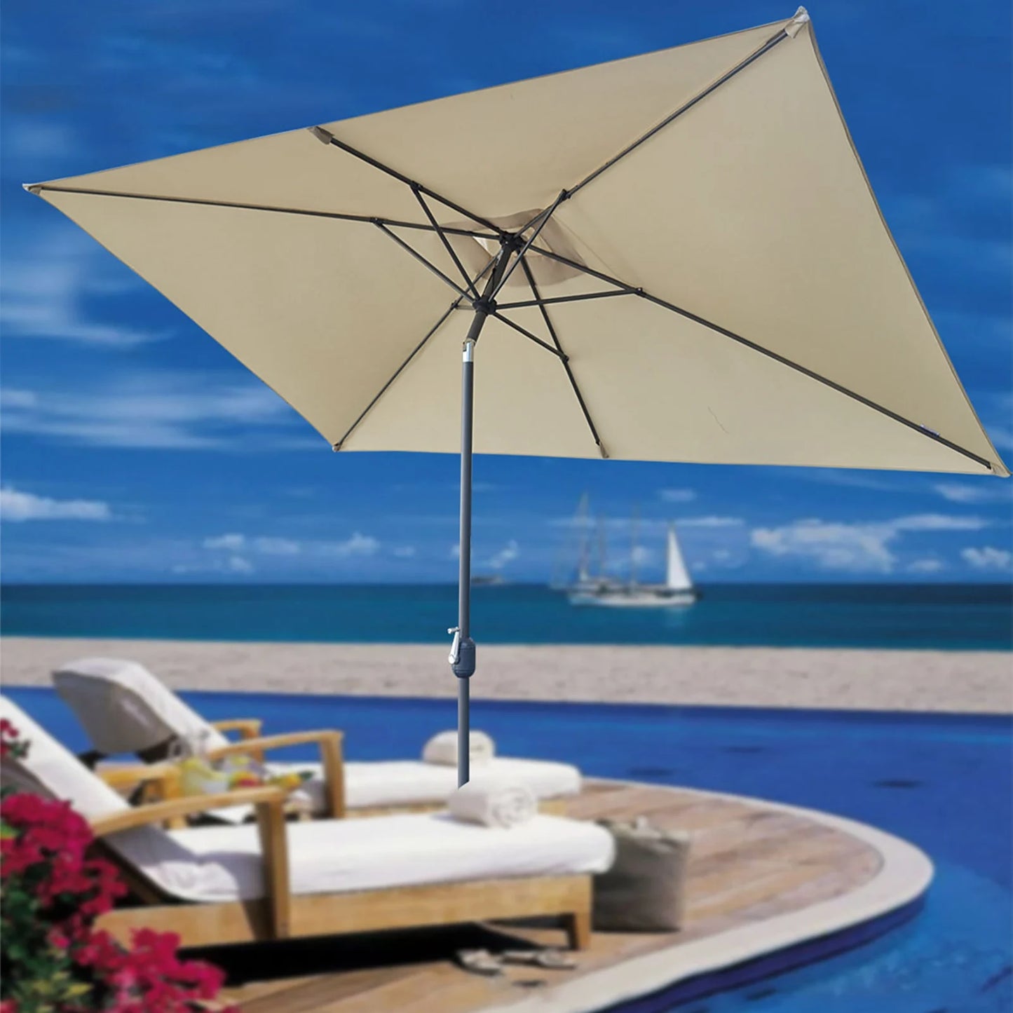 Garden Umbrella Cover Umbrella Cover Outdoor Umbrella Cover Waterproof Garden Umbrella Cover Protector Outdoor Patio Rain Covers