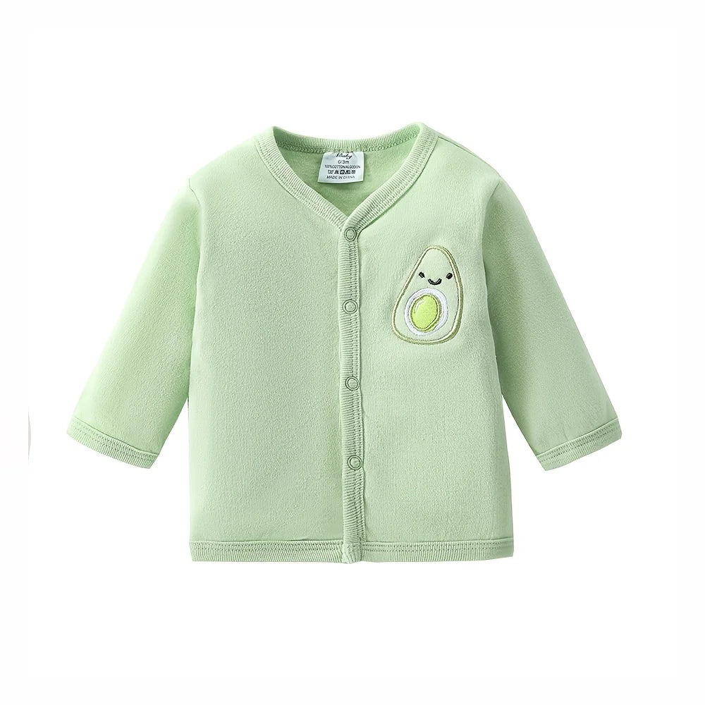 8pcs Newborn Baby Set, 100% Cotton Infant Essentials for Hospital Delivery, Unisex Bodysuit & Romper Outfit with Tops, T-shirts And Hat,, Perfect for Outdoor