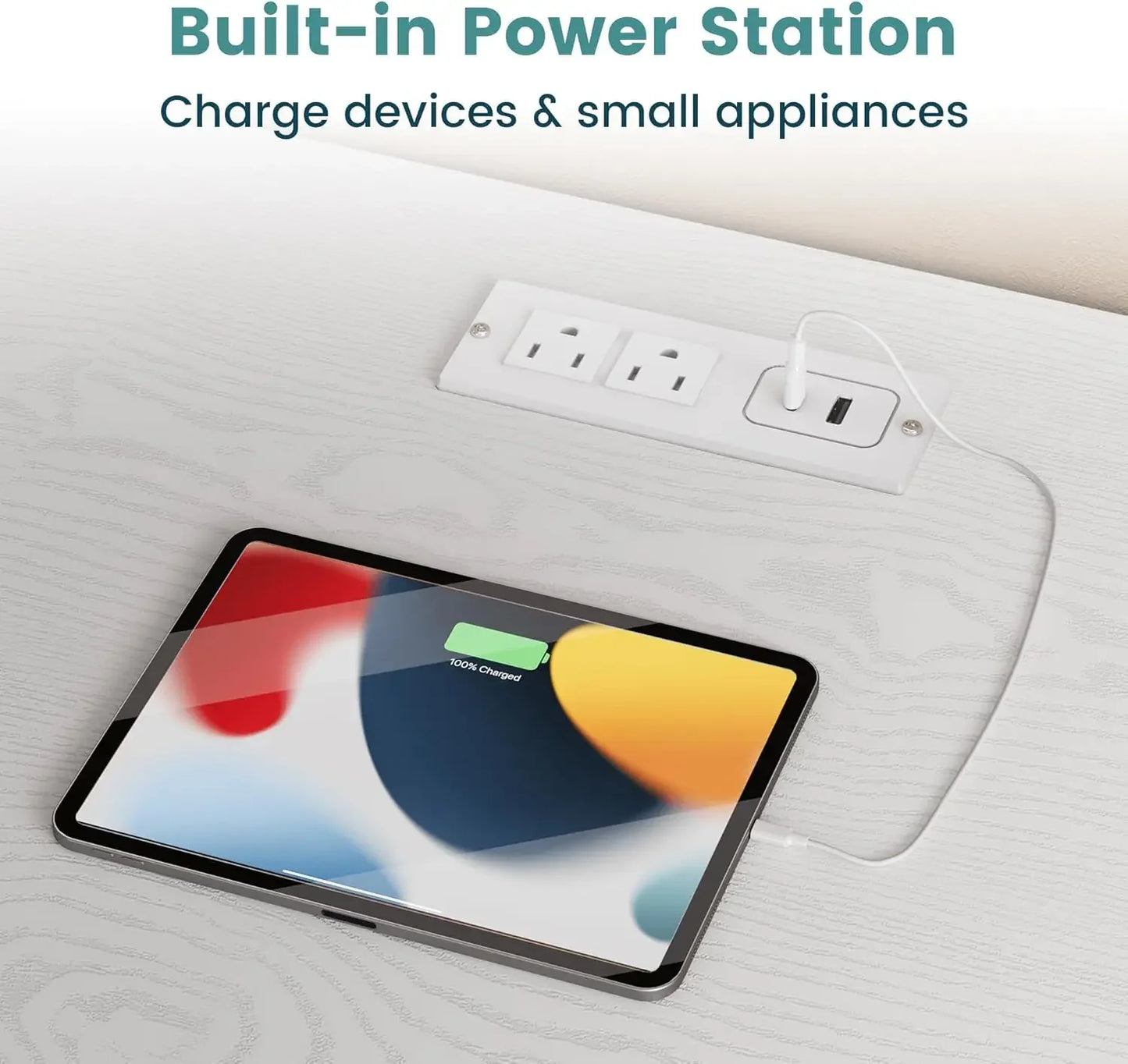 [Flash Sale, Clearance!]Sideboard Buffet Cabinet with Storage Bar Cabinet with Wine Racks Glass Doors Built-in Power Outlet Mode