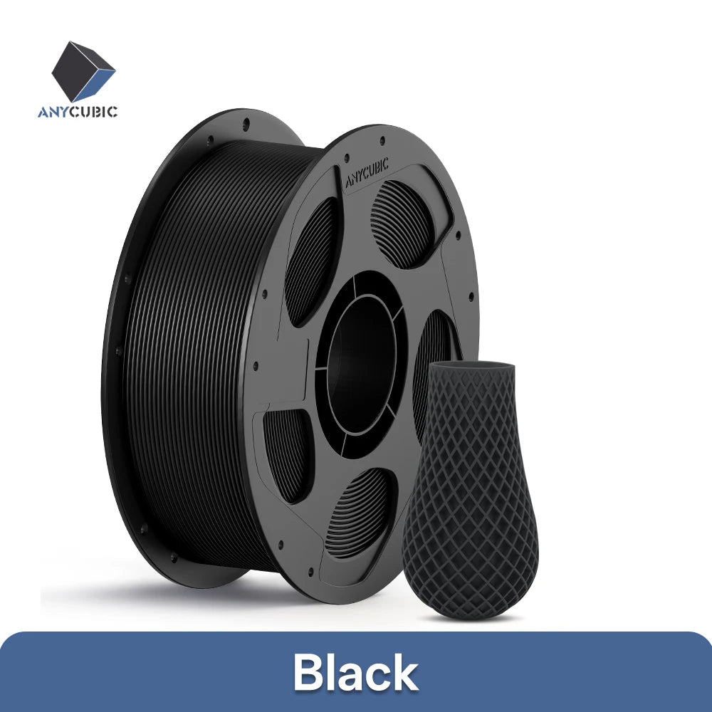 ANYCUBIC PLA+ 3D Printer Filament 1.75mm 1KG/Roll High Precision Pla Plus 3D Printing Material Plastic Rubber Consumables