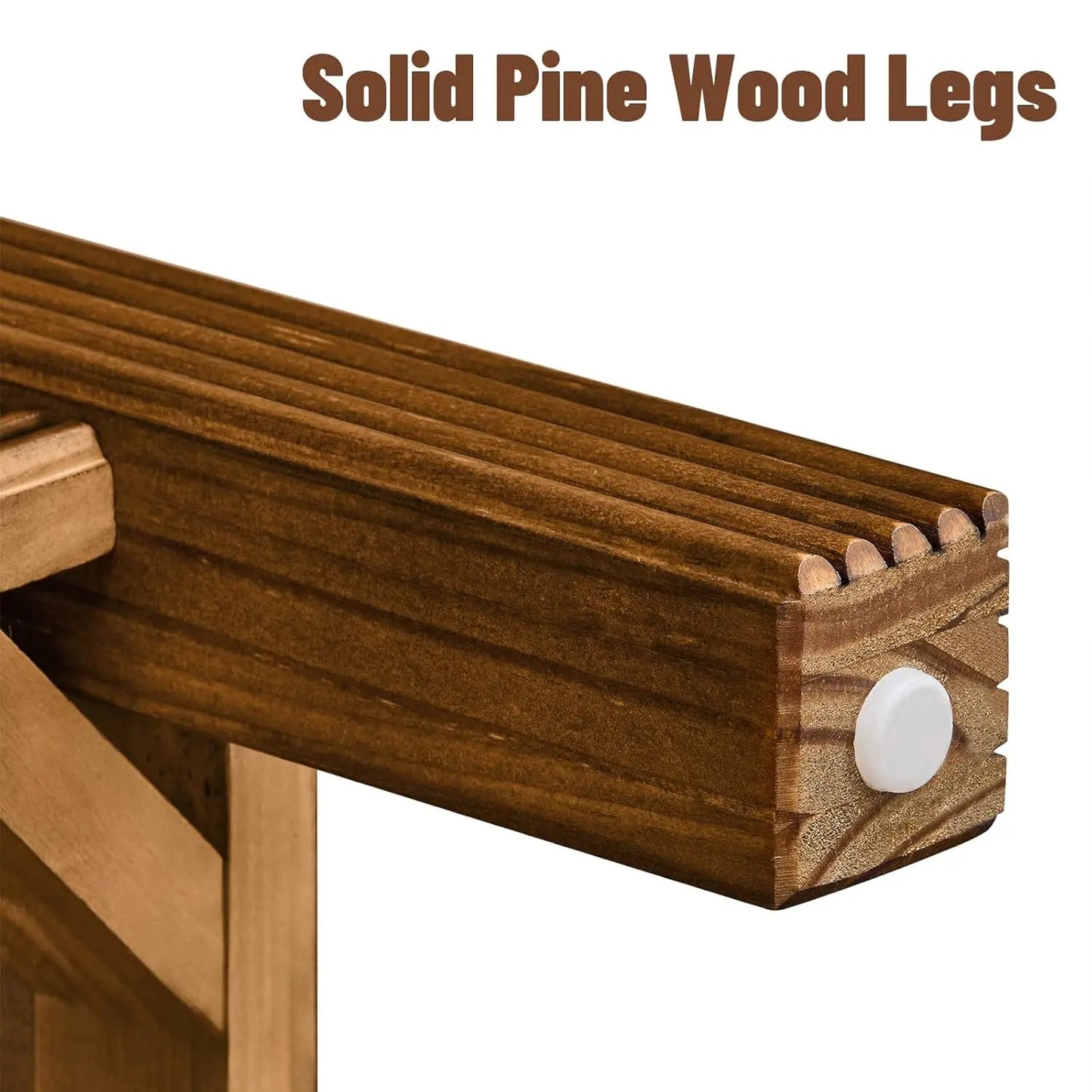 52" Fluted Solid Wood Veneer Console Table with 3 Drawers, Retro Entryway Sofa Table with Scalloped Edge & Solid, Customized