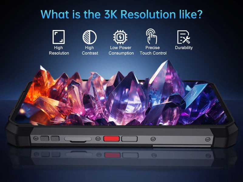 8849 SHARK 3 Unihertz Rugged Smartphone Dimensity 8300 Android 14 32GB 512GB  3K AMOLED Screen 11600mAh Night Camera 5G Phone