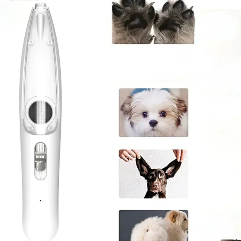 And Shaving Cat Electric Pet Suction Hair Tool And Hair Trimmer Grooming Light Pet Machine Supplies Hair With Cleaning Dog
