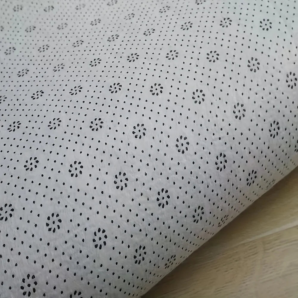 Solid color computer chair mat flannel floor mat thickened desk swivel chair arched carpet study soft dressing table foot mat