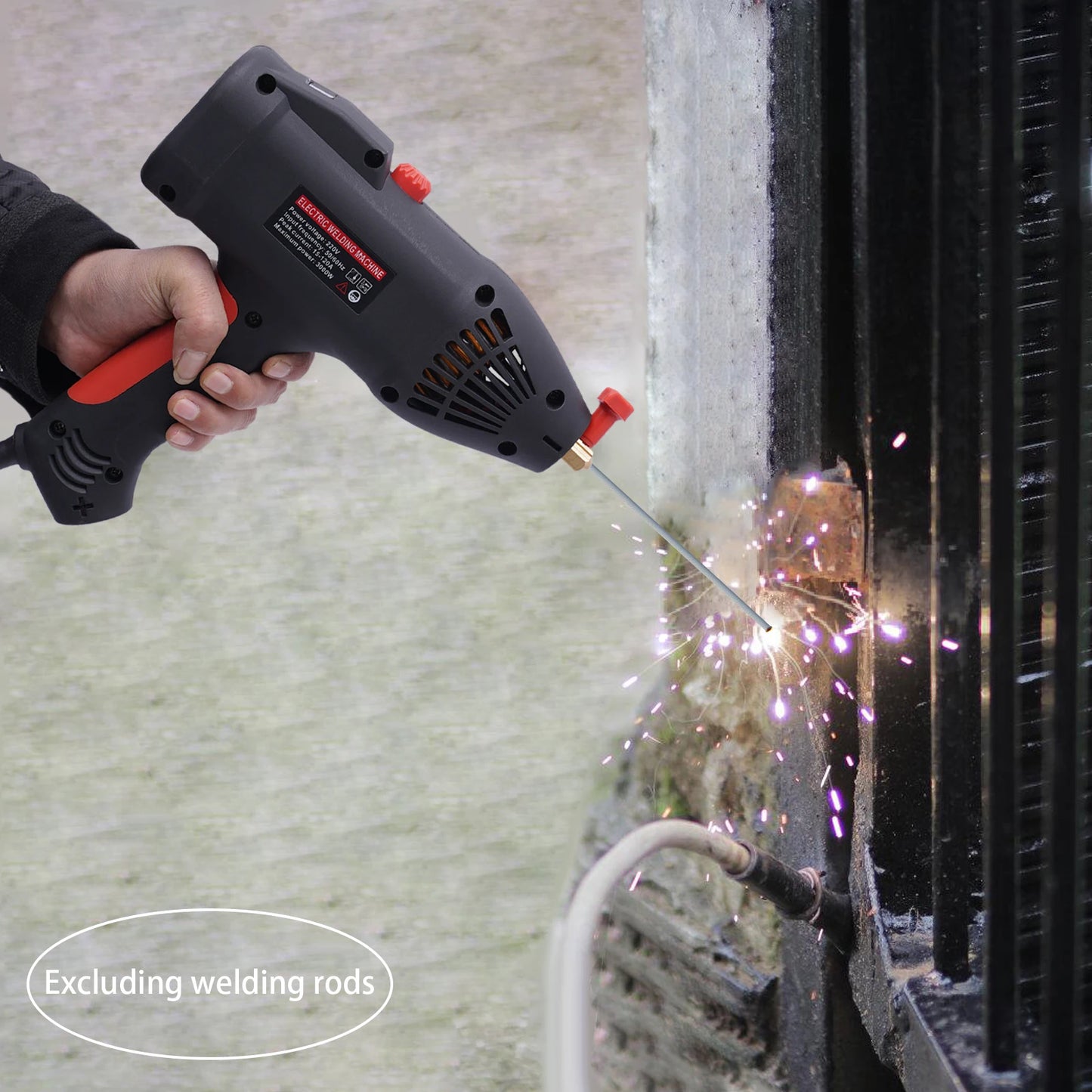 3000W One-Hand Portable Handheld Intelligent Electric Welding Machine Mini For Iron Steel