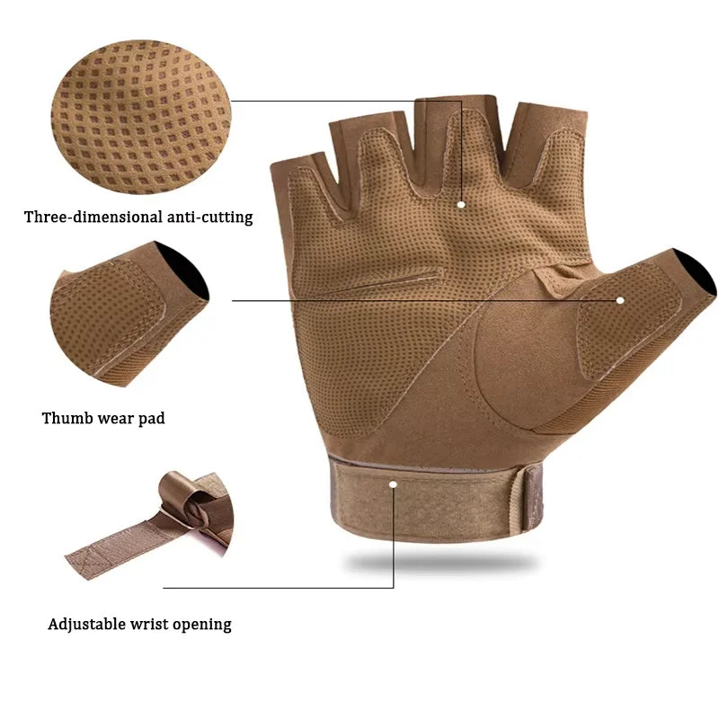 Hunting Camping and hiking  Paintball Shooting Riding Tactical Gloves Cycling Glove Ski Full Finger Finger motorcycle Gloves