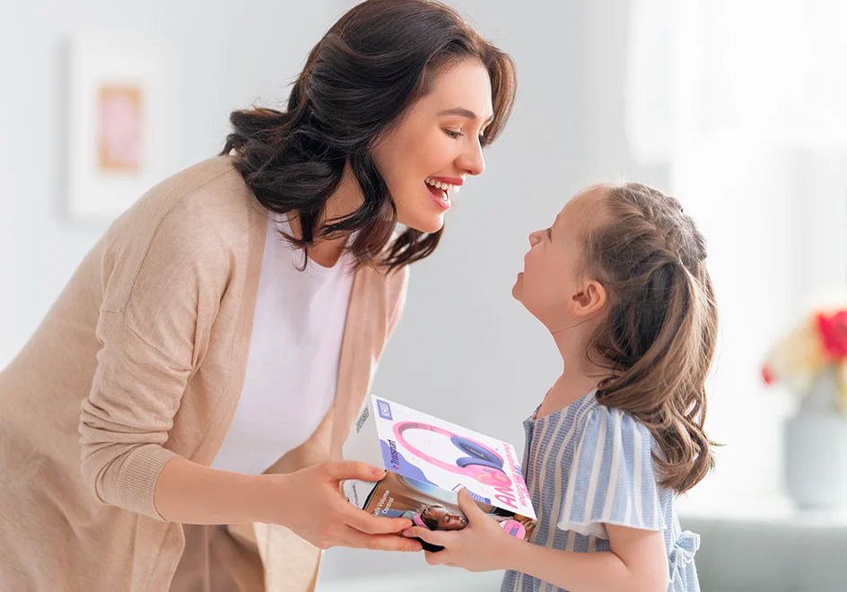 Tronsmart KH03 Active Noise Cancelling Kids Headphones, Foldable Bluetooth Headset with HD Mic for Class Clarity, Soft Protein Earpads, 7-Color LED, Safe Volume Limit, 70H Battery for Travel/Study