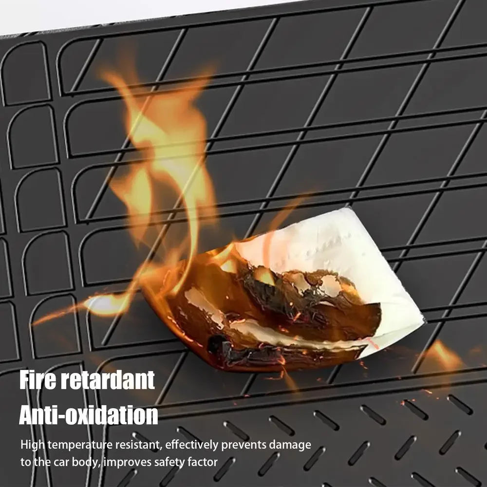 120X80cm Car Trunk Liner Mat PVC Anti Slip Scratchproof Car Protective Pad Cargo Floor Mat Waterproof Car Interior Accessories