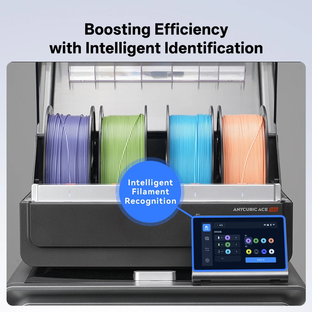 ANYCUBIC PLA+ 3D Printer Filament 1.75mm 1KG/Roll High Precision Pla Plus 3D Printing Material Plastic Rubber Consumables