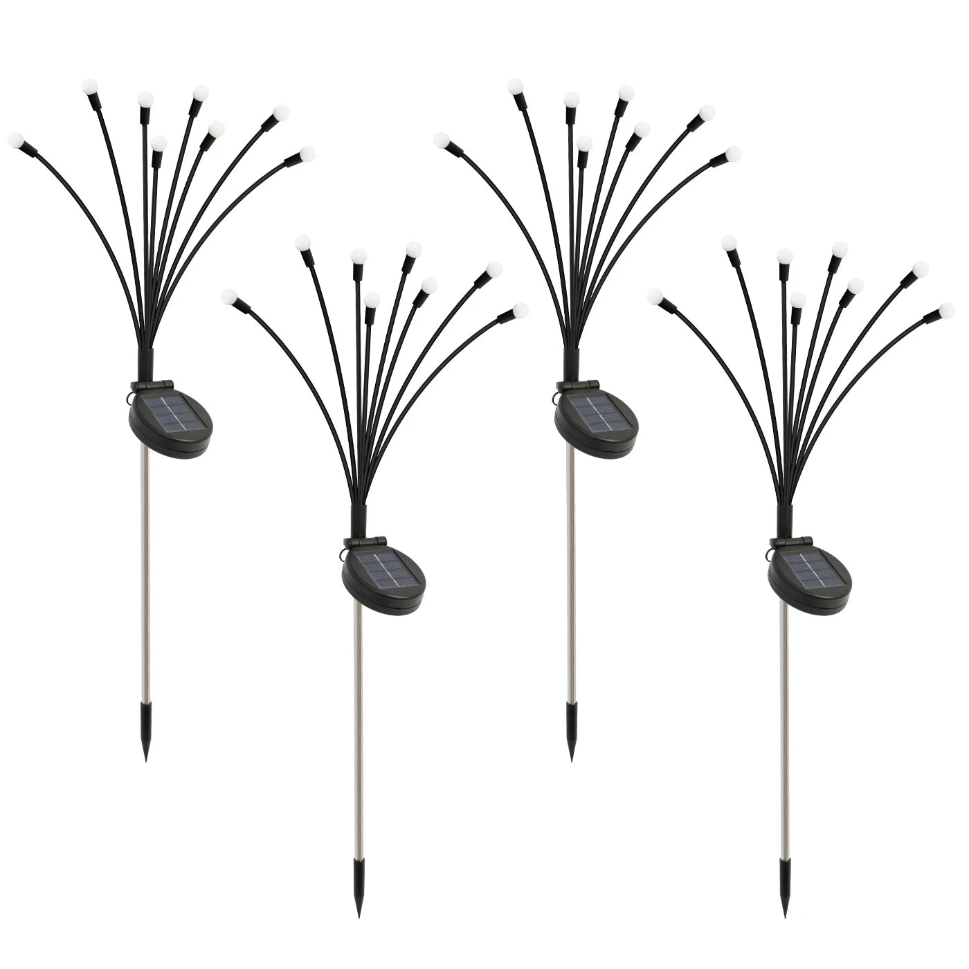 8-Head Solar Firefly Lights LED Solar Outdoor Decorative Garden Lights Waterproof