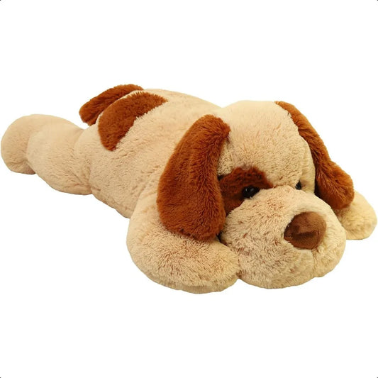 26.8 inch 5 lbs Dog Weighted Stuffed Animals Large Weighted Plush Animal Cute Plush Toy Pillow Gifts for Adults Boys and Girls