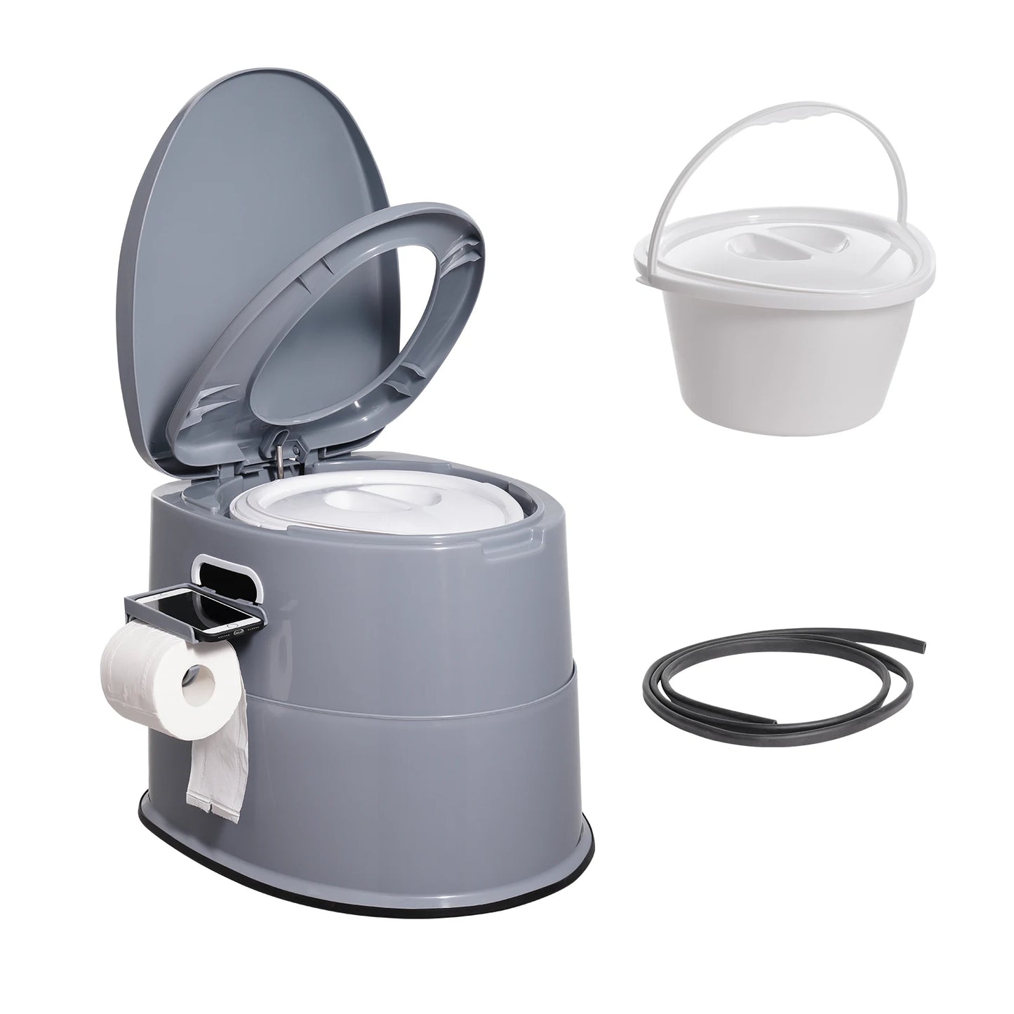 SucceBuy Portable Toilet for Camping Porta Potty with 1.3G Detachable Inner Bucket TravelToilet for OutdoorCamping LongRoad Trip