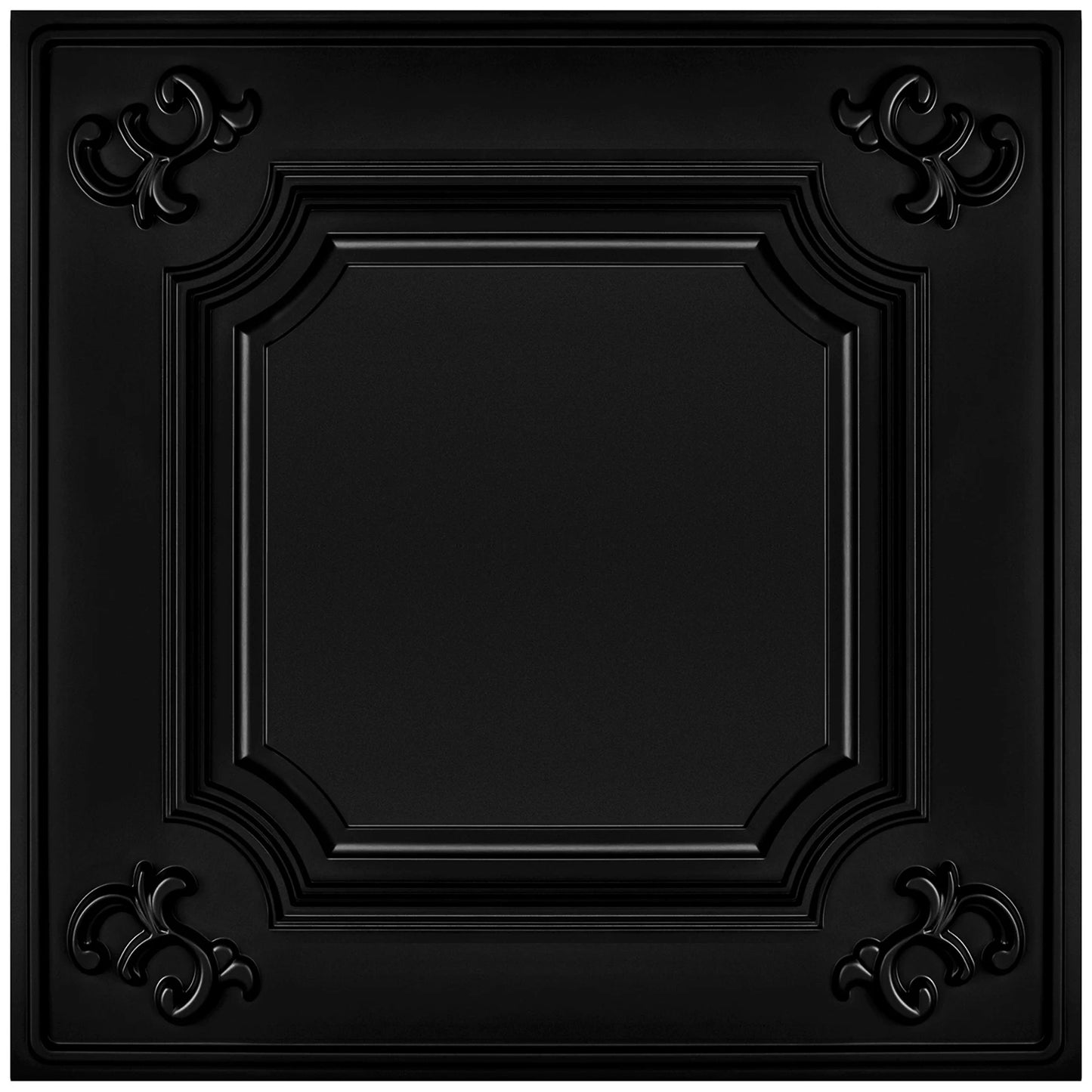 Art3d Drop Ceiling Tiles 24x24 in White (12-Pack, 48 Sq.ft), Wainscoting Panels Glue Up 2x2