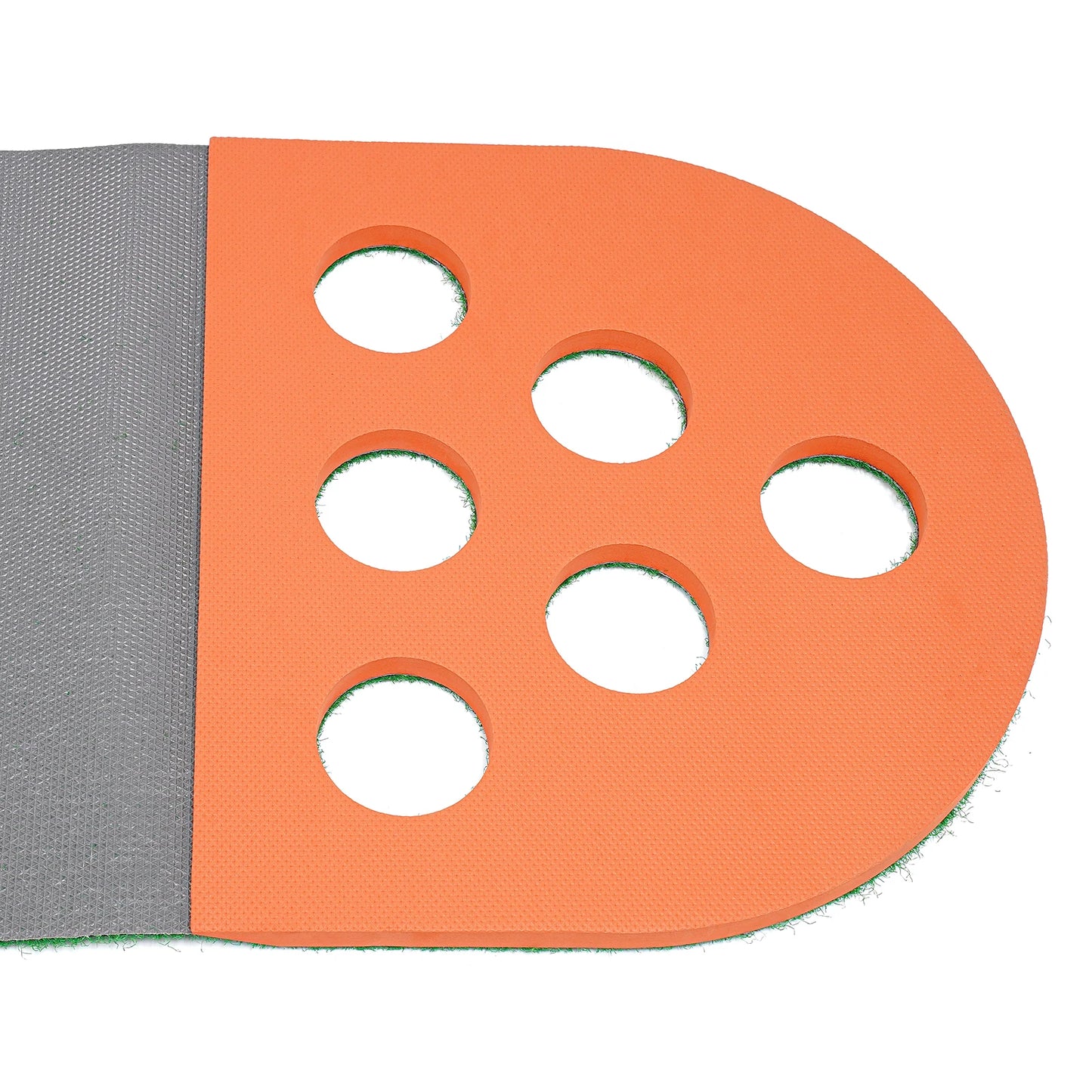 Foldable Golf Putting Mat with 2 Clubs 2 Balls Mini Golf Putting Practice Mat Durable Golf Training Pad Golf Pong Putting Game S