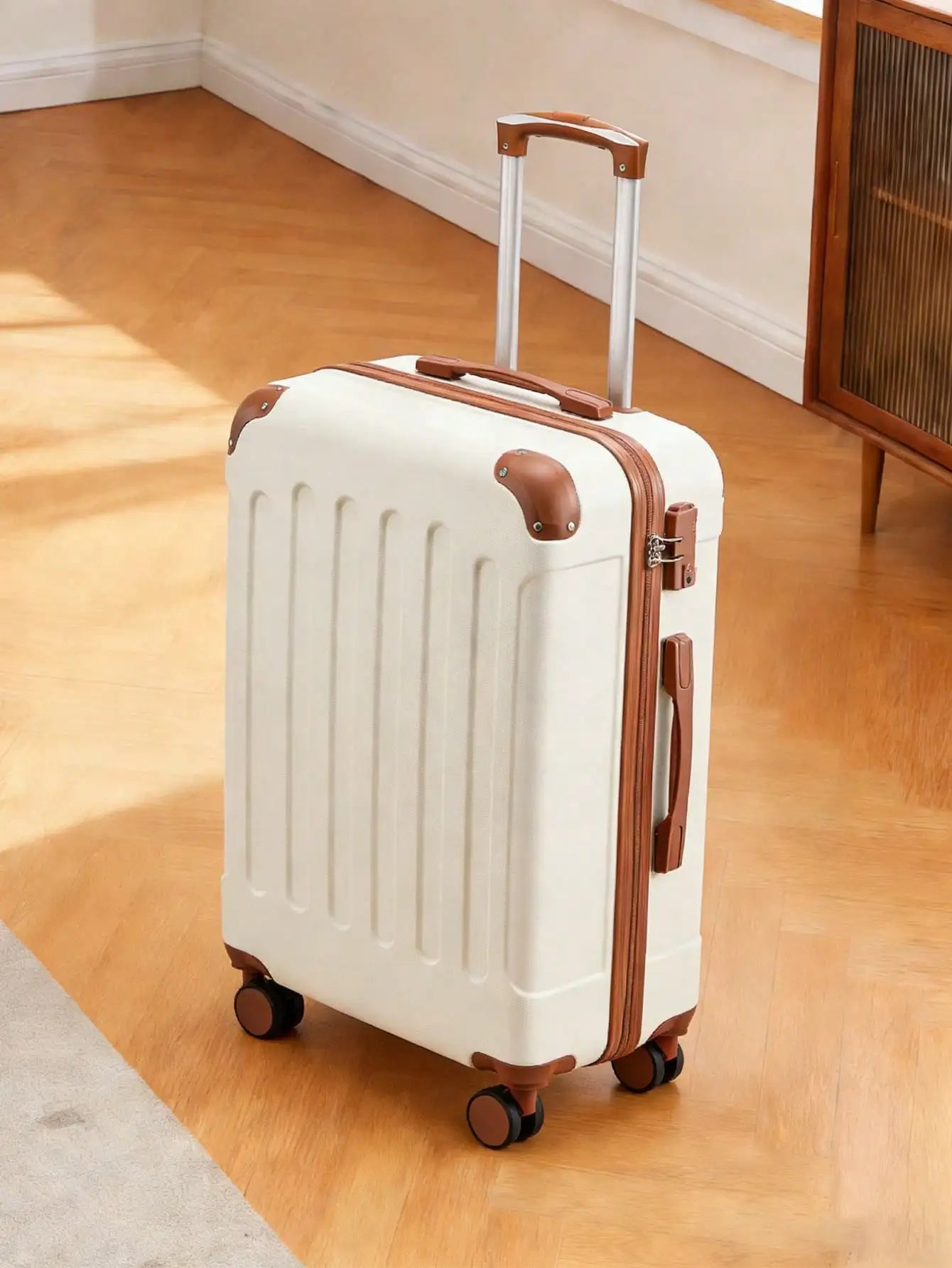 Luggage Sets 5 Piece,Hardside Suitcase With Wheels - Spinner Wheels, TSA Lock, Includes Toiletry Bag For Family Travel Luggage Case Trolley Suitcase Spinner Suitcase Travel Luggage nizer Travel Stuff
