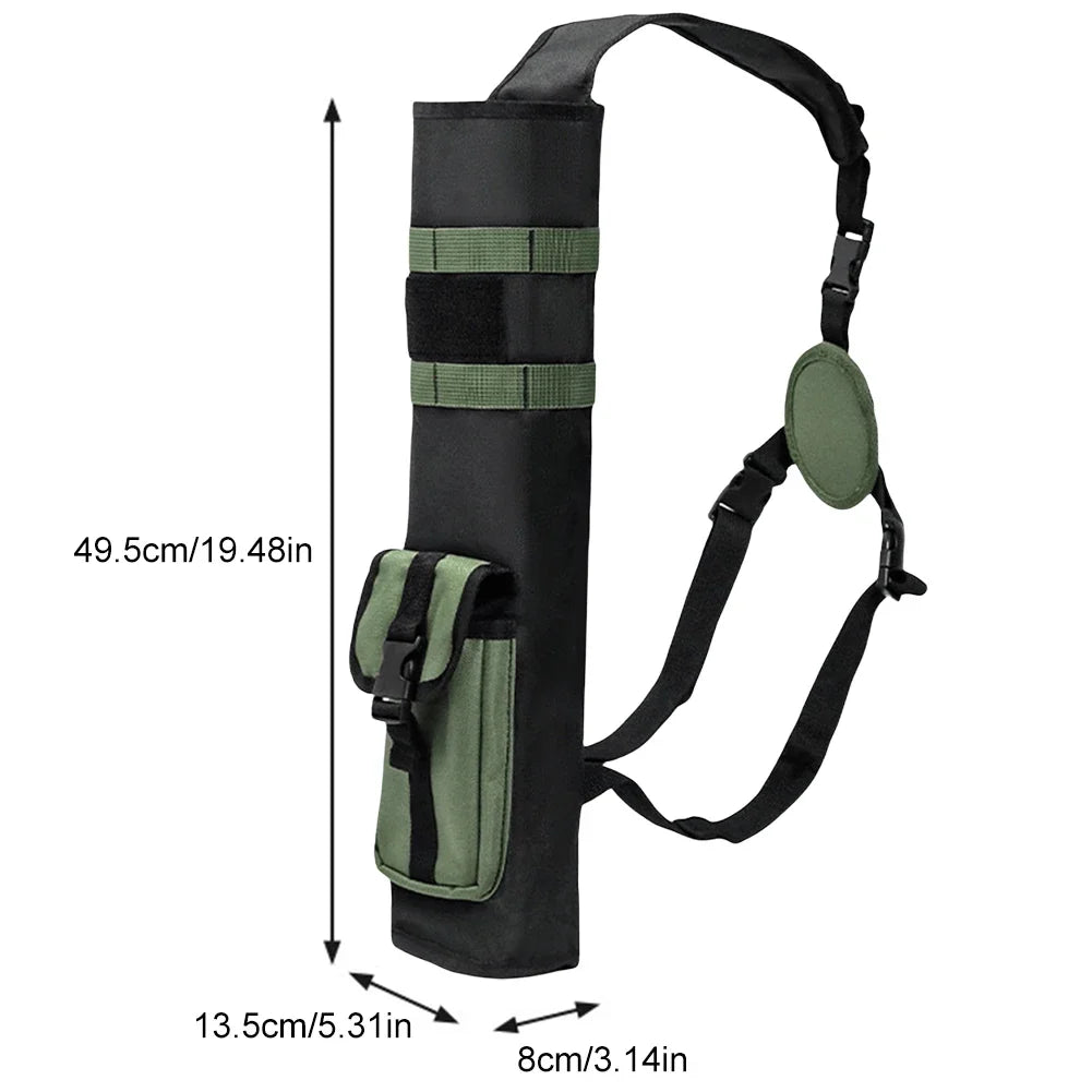 Archery Arrow Quiver Holder Adjustable Waist Hanged Carry Bag Arrow Holder for Arrows Bow Hunting and Target Practicing  Рогатка