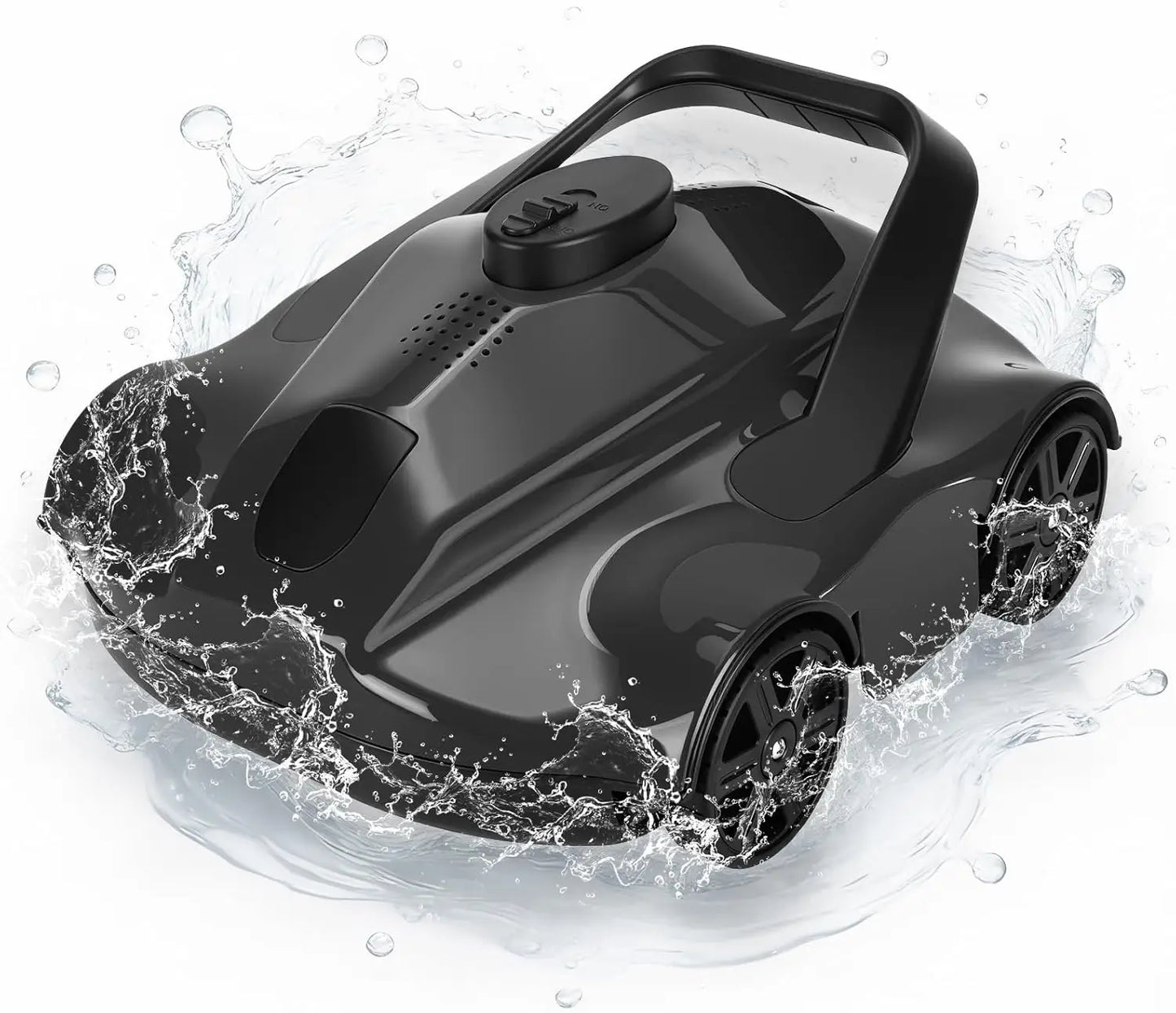 Cordless Robotic Pool Suction Cleaner – 130-Min Runtime, Powerful 5200mAh Battery, Self-Parking, Efficient Filtration, Lightweight & Portable Automatic Sweeper For Pools up to 860 Sq.Ft