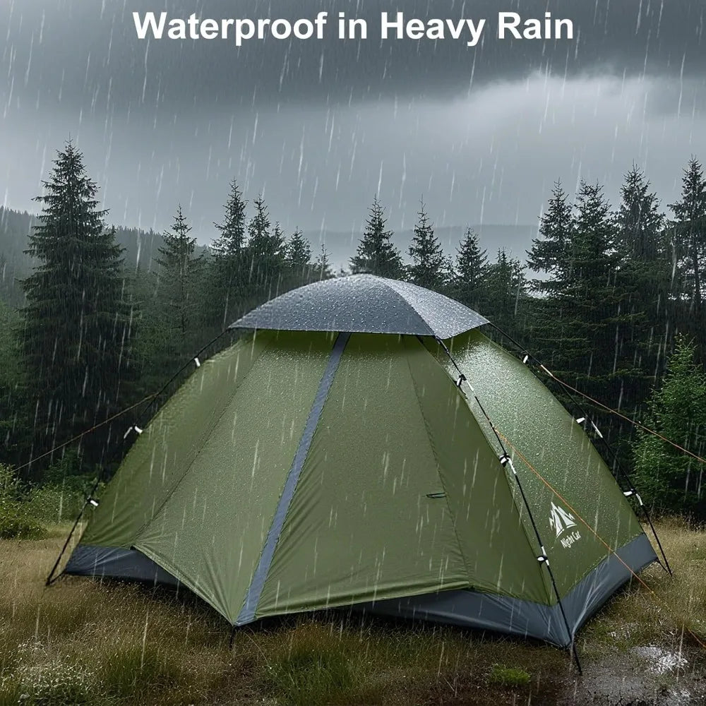 Upgraded Lightweight Backpacking Tent 1 2 Person Easy Setup Waterproof Compact