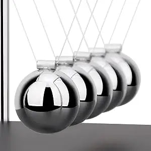 Nuvelle Store QLKUNLA Newtons Cradle Balance Balls Science Physics Gadget Desktop Decoration Kinetic Motion Toy for Home and Office