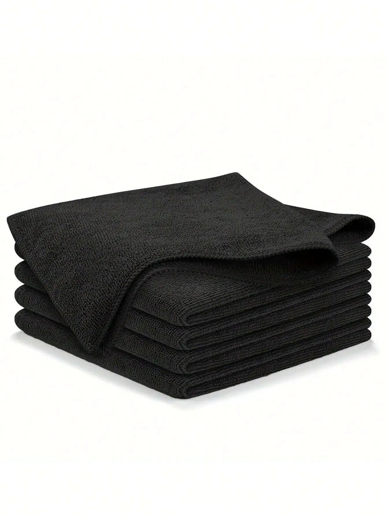 5/10pcs Microfiber Light Gray Kitchen Towel Set, Highly Absorbent, Soft & Easy To Clean, Suitable For Cleaning Glass, Cooking Surfaces, Pots & Pans, Faucets, Appliances, Cars, Kitchen, Bathroom, Home