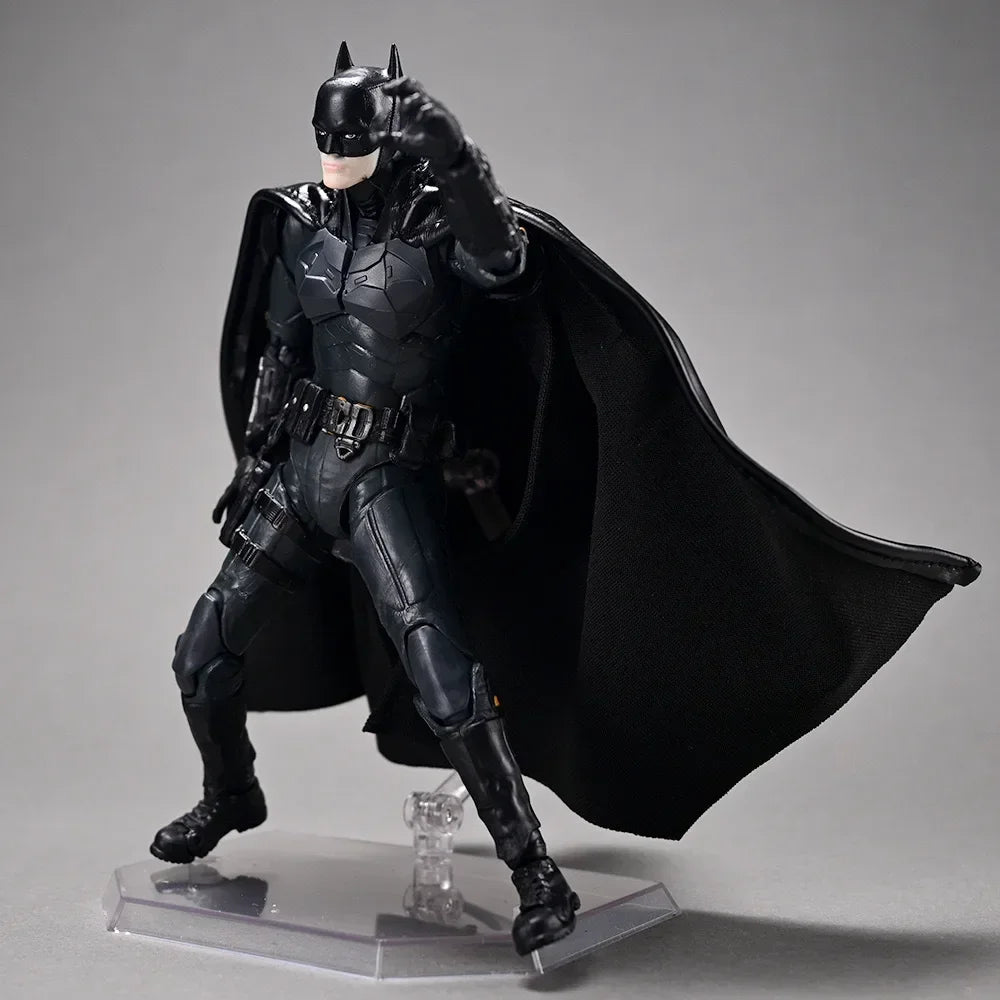 Hot In Stock Anime Figurines The Batman Mafex 188 Robert Pattinson Movie Version Figurine  Justice League Batman Action Kids Toy