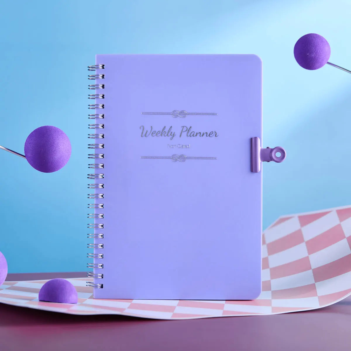 Planner Schedule Agenda Efficiency Notebook Daily Weekly Monthly Diary Journal for Students School Office Stationery Supplies