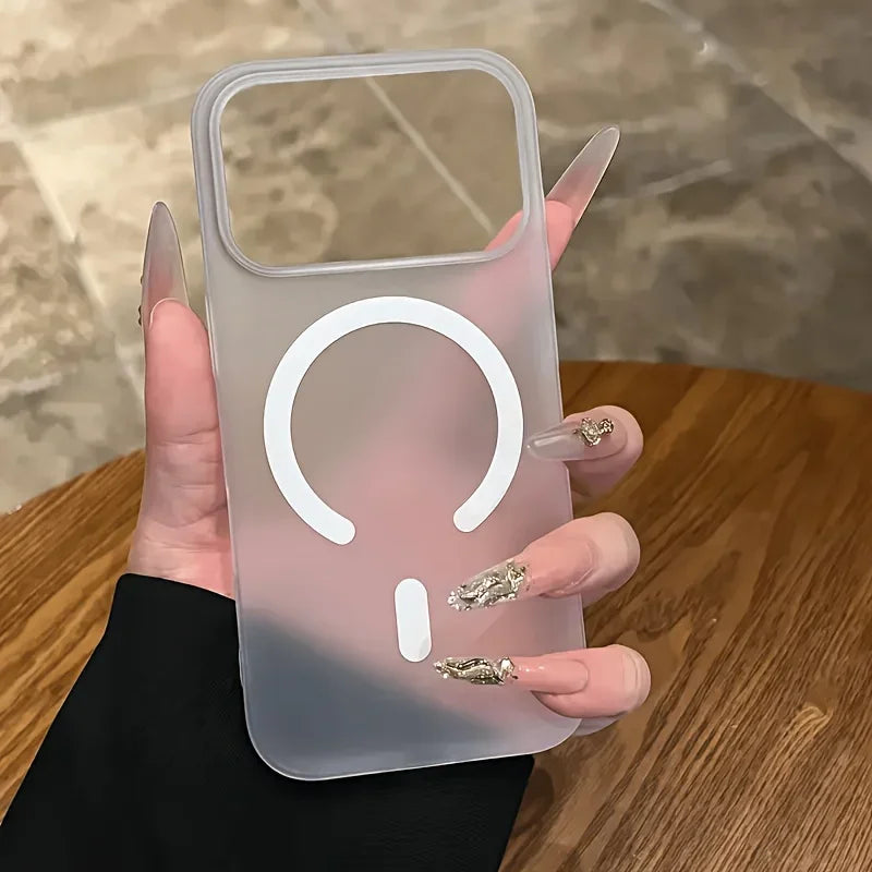 PC Frosted Magnetic Phone Case For iPhone 17 Pro Max/Air/12/13/14/15/16Pro Max Plus Samsung S26/S25 Edge/S24 Plus/S23 FE/S22
