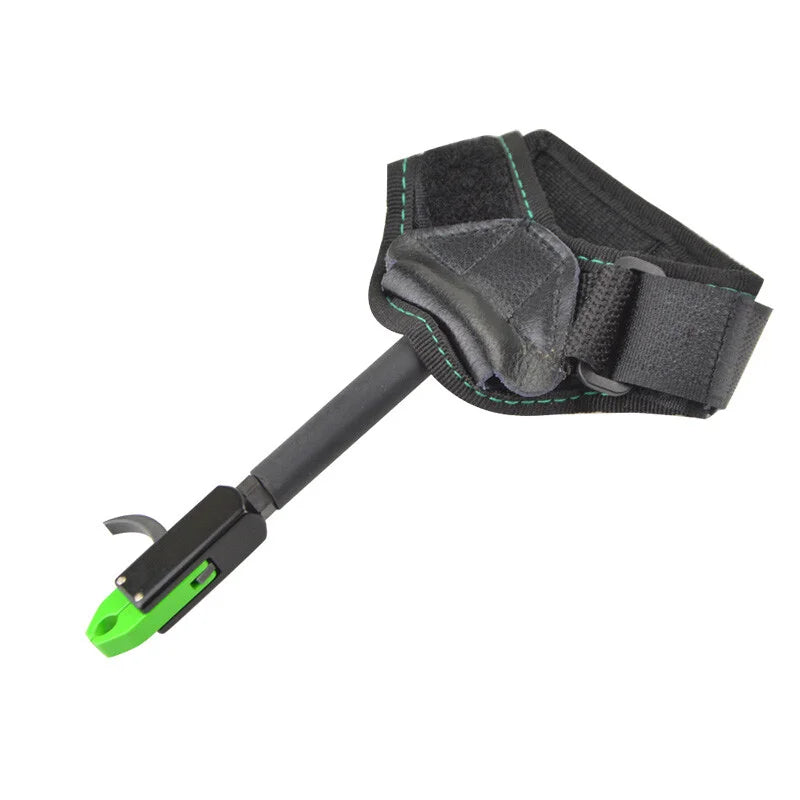 Archery Caliper Release Aid 360° Rotatable Jaw Aluminum for Compound Bow Beginners Target Shooting Outdoor Hunting