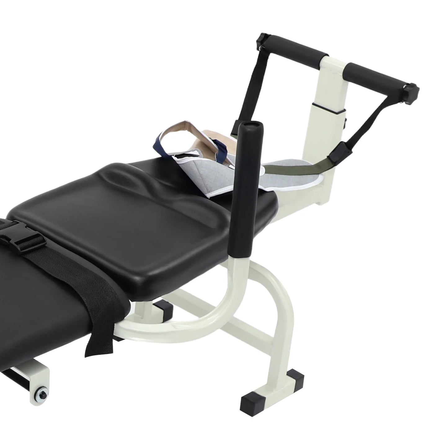 Back Stretch Bench Multifunctional Neck Stretcher Decompression Bench Lumbar Traction Bed Home Workout Stretcher