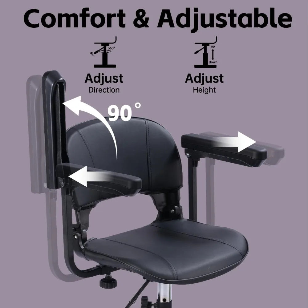 4 Wheel Mobility Scooter, Electric Scooter with Seat, Light weight Mobility Scooter