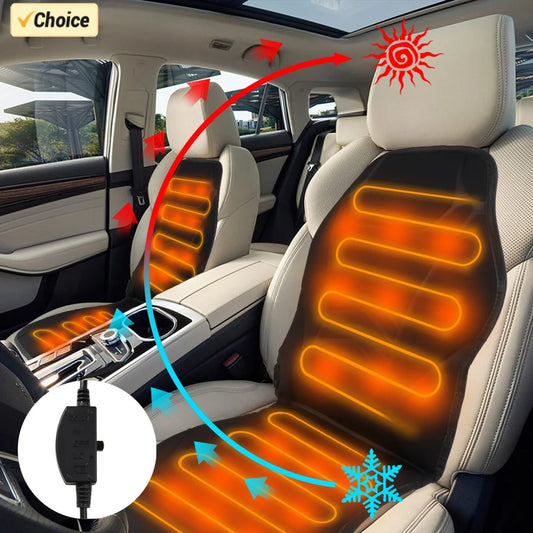 12V Car Seat Heating Cushion Cover for Winter Cold Days Car Heated Seats Winter Seat Heater Car Electric Heated Seat Universal