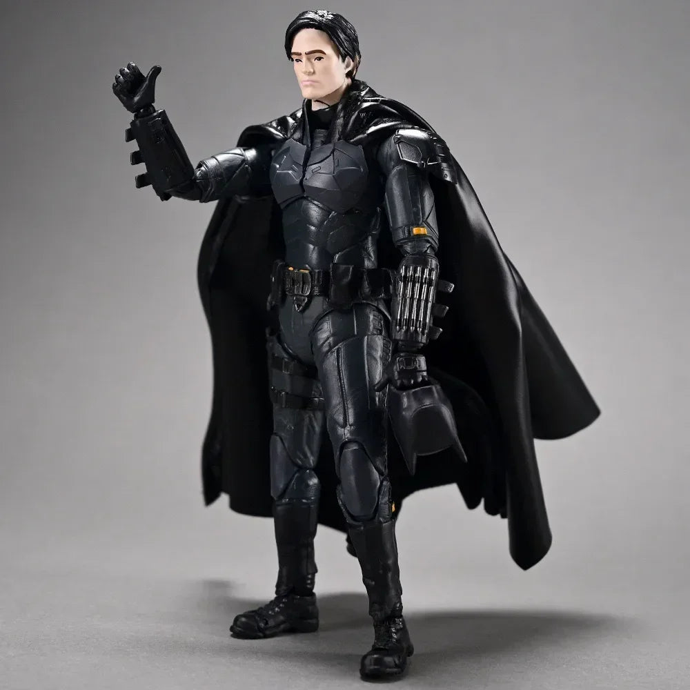 Hot In Stock Anime Figurines The Batman Mafex 188 Robert Pattinson Movie Version Figurine  Justice League Batman Action Kids Toy