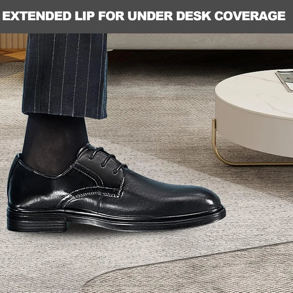 Low Pile Carpet Chair Mat Heavy Duty Semi Transparent Floor Protector for Office Desk Gaming