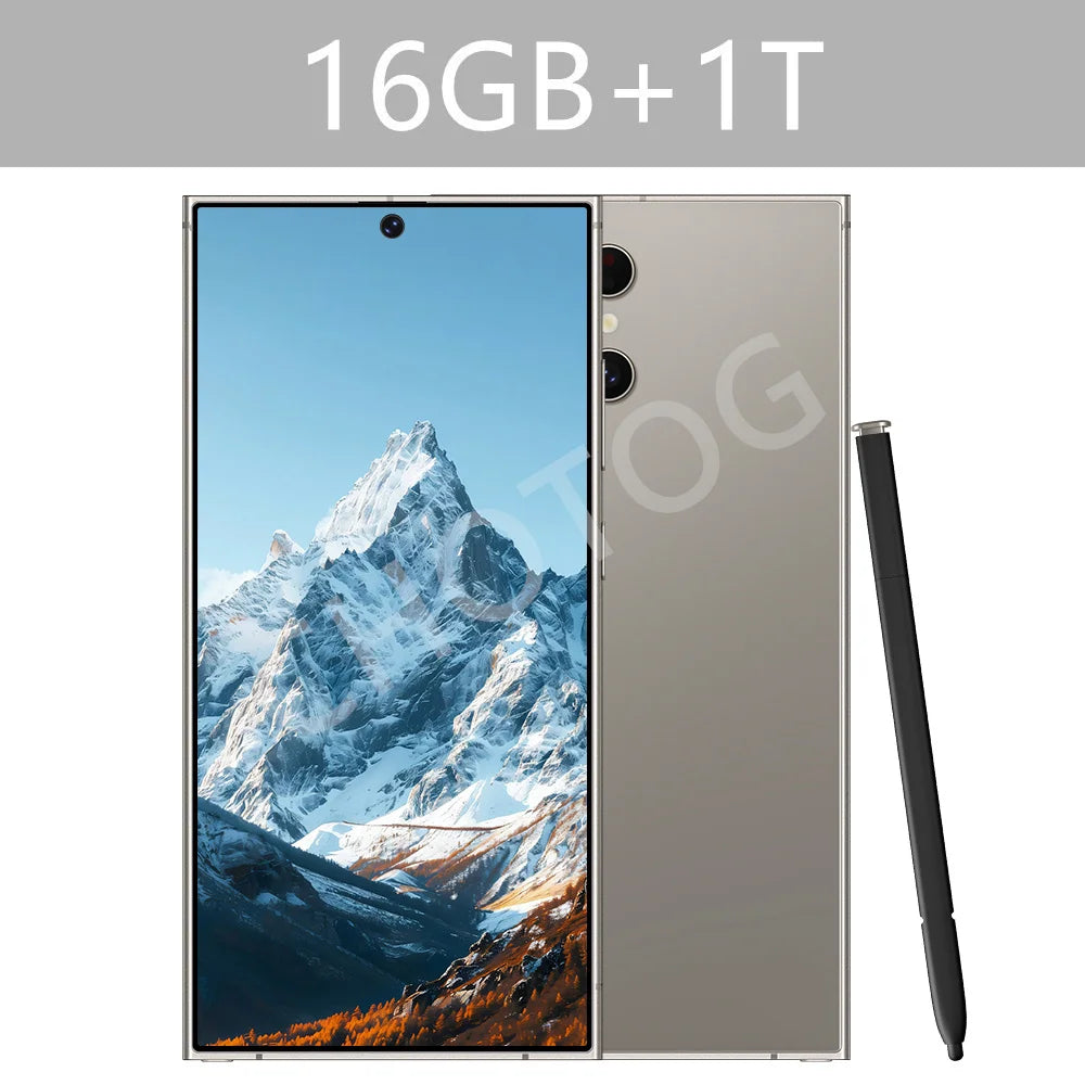 Magnetic Case For Original Cellphones SMS 24 Ultra 5G Dual Sim Smartphone Cases For Android 14 Cell Mobile Phone 22GB+2TB Cover
