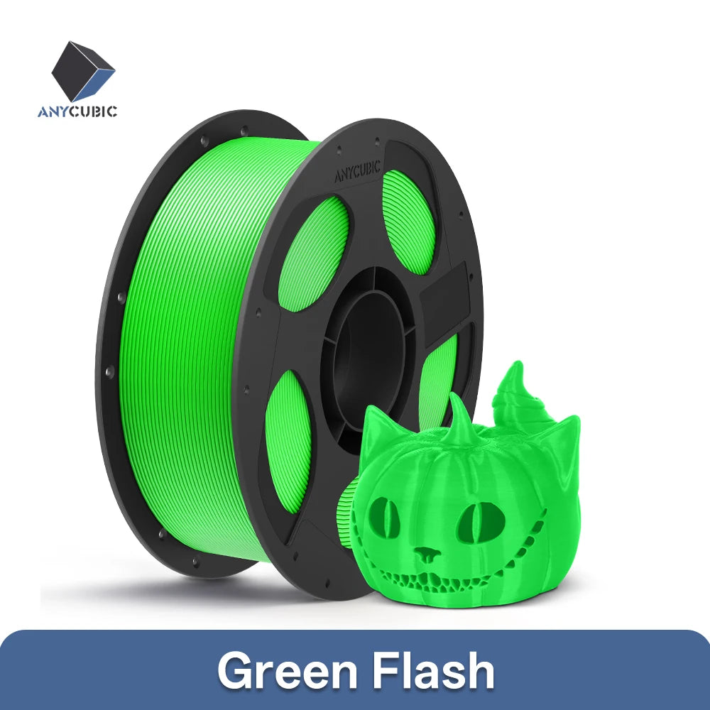 ANYCUBIC PLA+ 3D Printer Filament 1.75mm 1KG/Roll High Precision Pla Plus 3D Printing Material Plastic Rubber Consumables