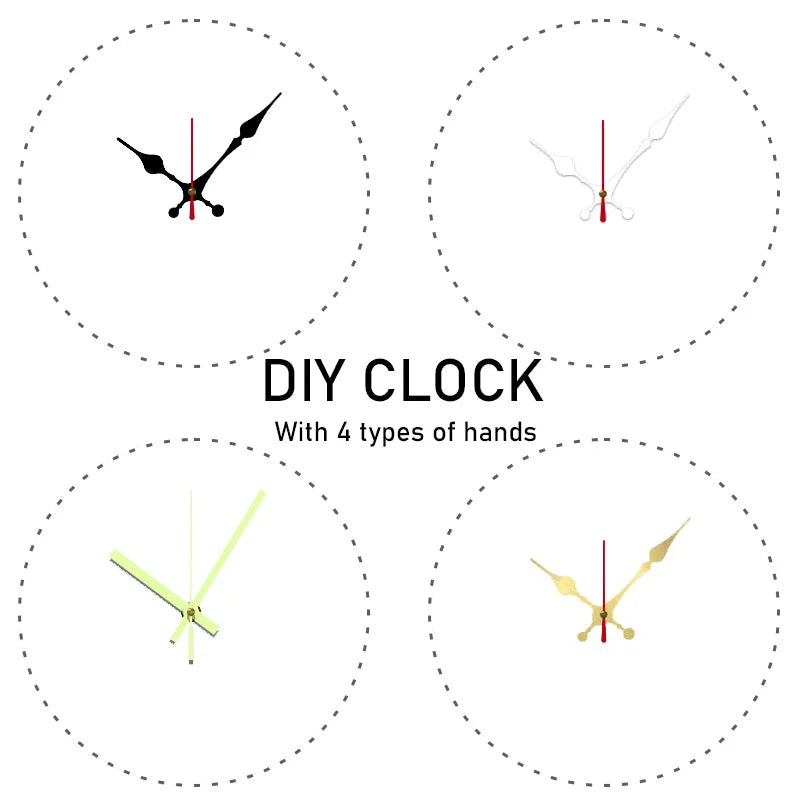 DIY 2D Flat Creative Cow Design Wooden Round Silent Hanging Wall Clock, Suitable For Living Room, Office,Study Room,Bedroom, Home Decoration