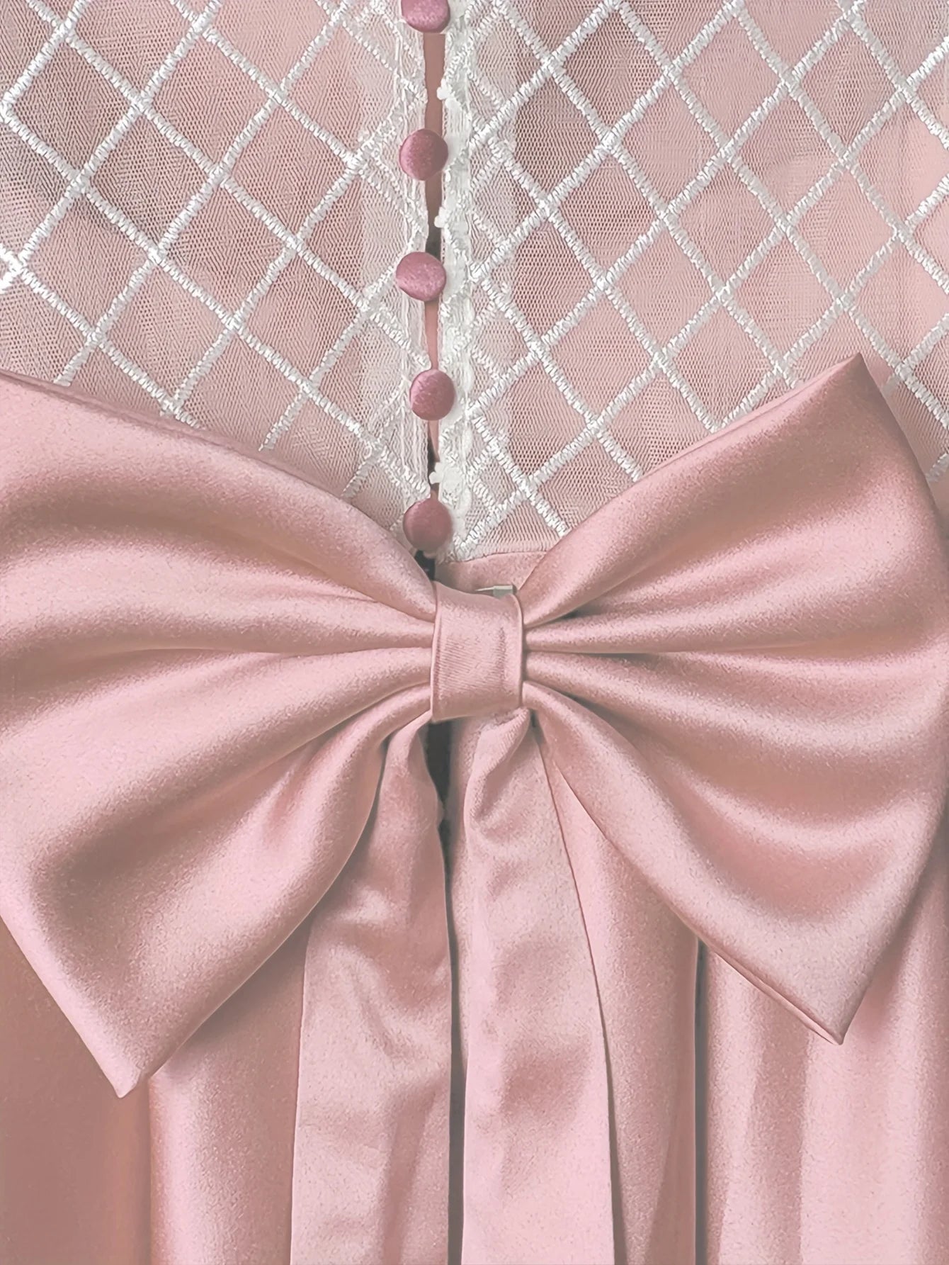 Fancy Lace Trailing Flower Girl Dress First Communion Dress Gorgeous Flower Girl Dress Christmas Gift