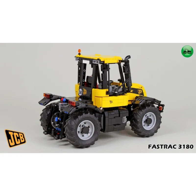 MOC-169365 JCB1:17 Farm Tractor Building Block Model Assembling Toy Jigsaw Puzzle Gift Adult and Children Gift Ornaments