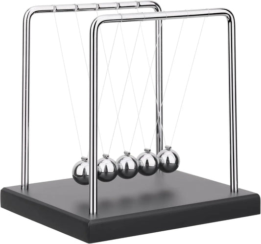 Nuvelle Store QLKUNLA Newtons Cradle Balance Balls Science Physics Gadget Desktop Decoration Kinetic Motion Toy for Home and Office