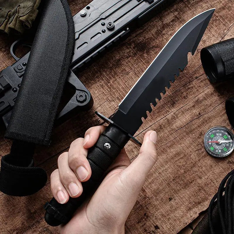 Tactical Fixed Blade Knife: Your Essential Survival Companion for Camping