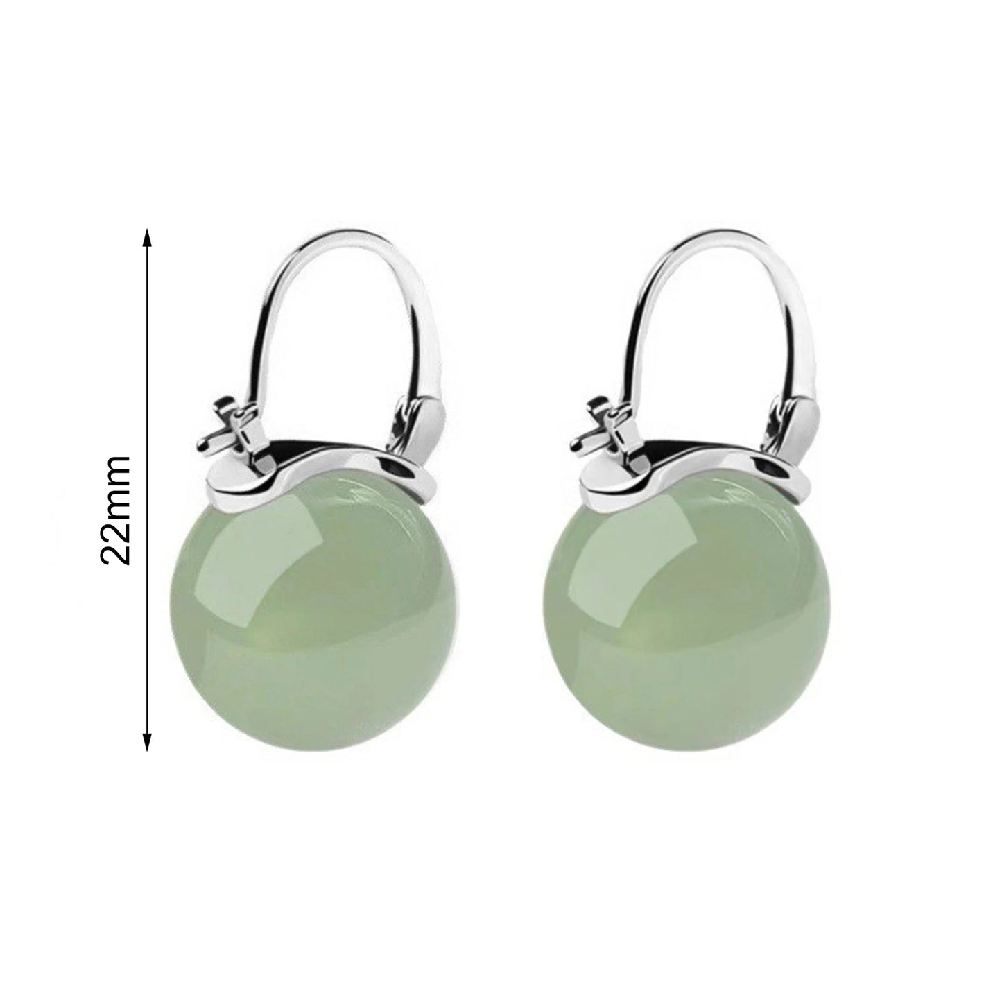 Fashion charms 925 Sterling Silver Net beads long Earrings for Women Pretty fashion party wedding Jewelry Holiday Gifts