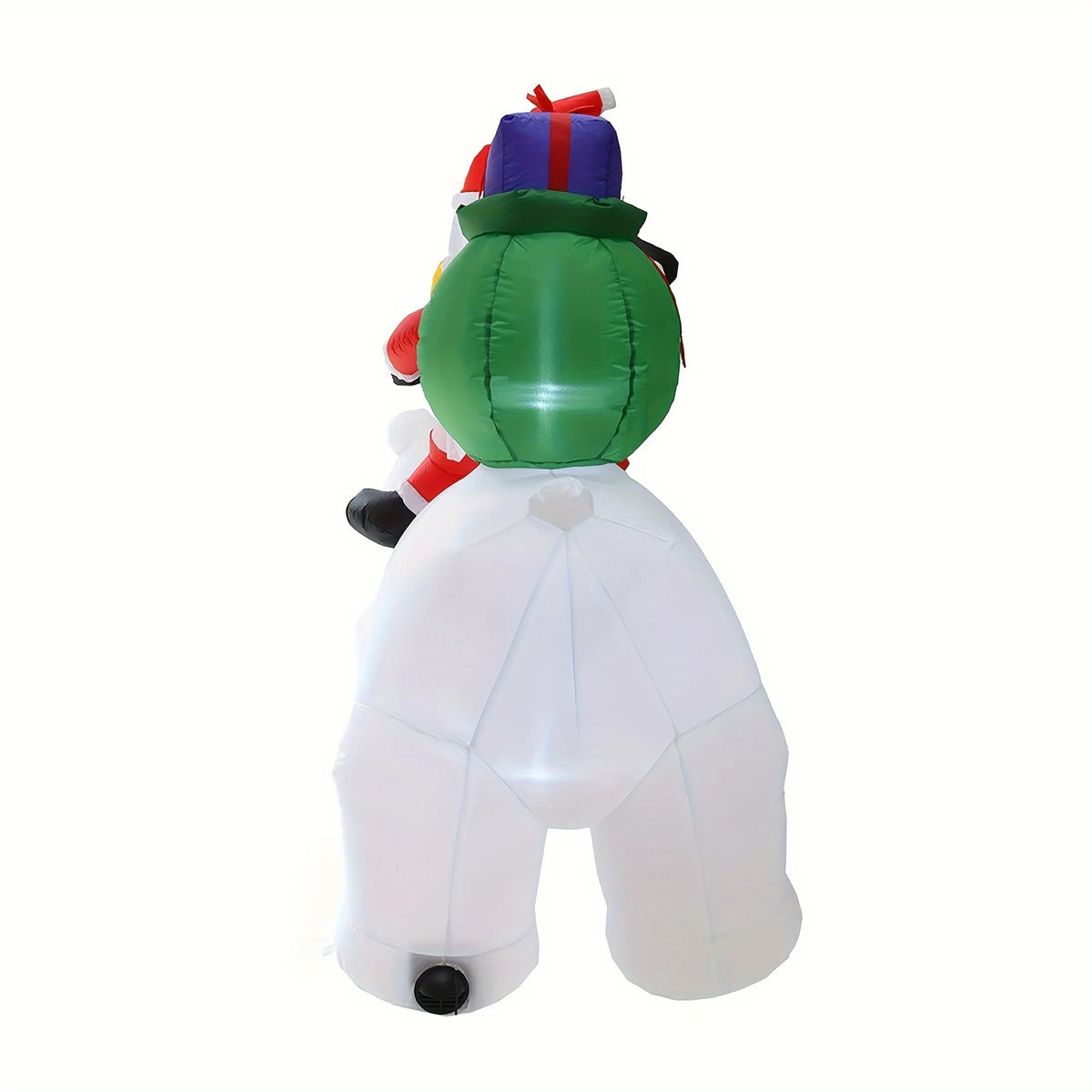 Huge Christmas Inflatables Santa Clause Riding Bear with Shaking Head 6.56ft Outdoor Decorations Inflatable Toy Mold Blow up Garden Yard Yard Decor with LED Lights for Xmas Holiday Christmas Eve Party Indoor White Winter