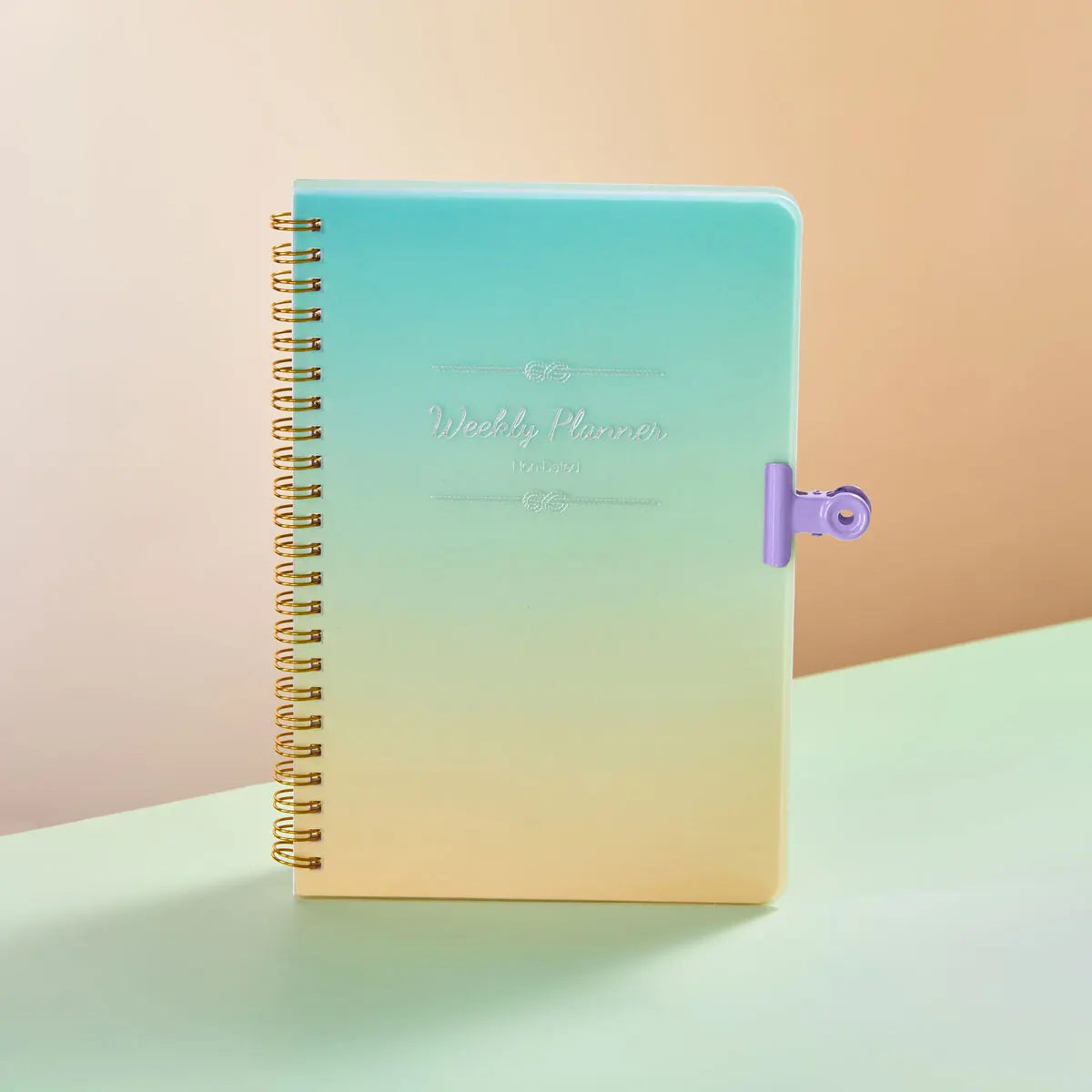 Planner Schedule Agenda Efficiency Notebook Daily Weekly Monthly Diary Journal for Students School Office Stationery Supplies