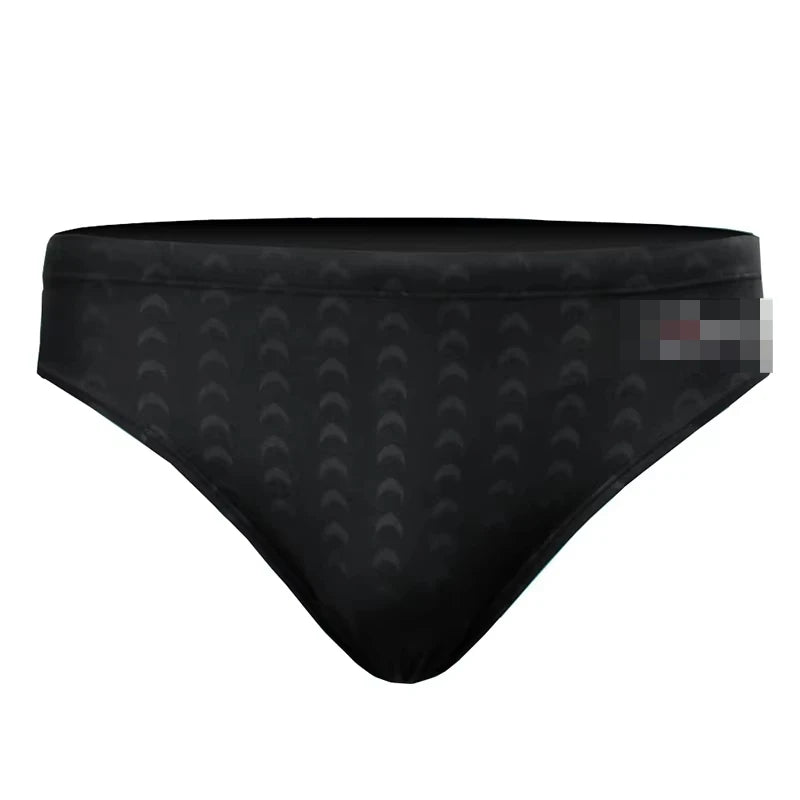 Professional Shark Skin Swim Competition Boxer Briefs Men Sport Trunks Sharkskin Shorts Swimwear Briefs Quick Dry Swim suit mens