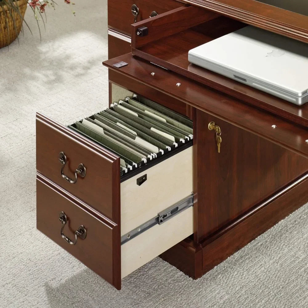 Heritage Hill Executive Desk, Classic Cherry Finish